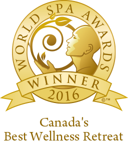 Winner Canada's Best Wellness Retreat 2016, World Spa Awards