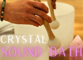 Crystal Sound Bath ~ 7pm with Tanya Mahar