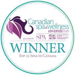 Canadian Spa & Wellness Award Winner 2016