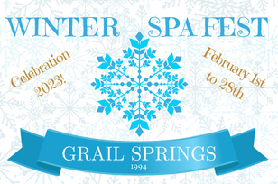 February is Winter Spa Fest ~ with great savings!